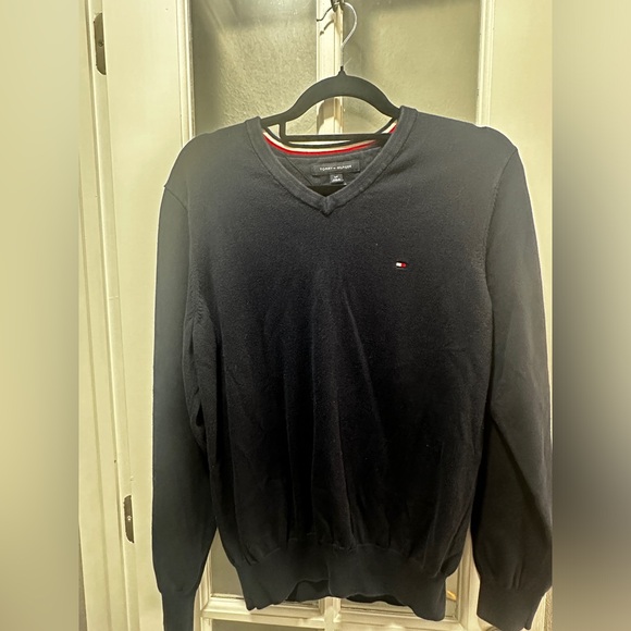 Tommy Hilfiger Other - Men’s Tommy Hilfiger Navy Blue V-Neck Sweater